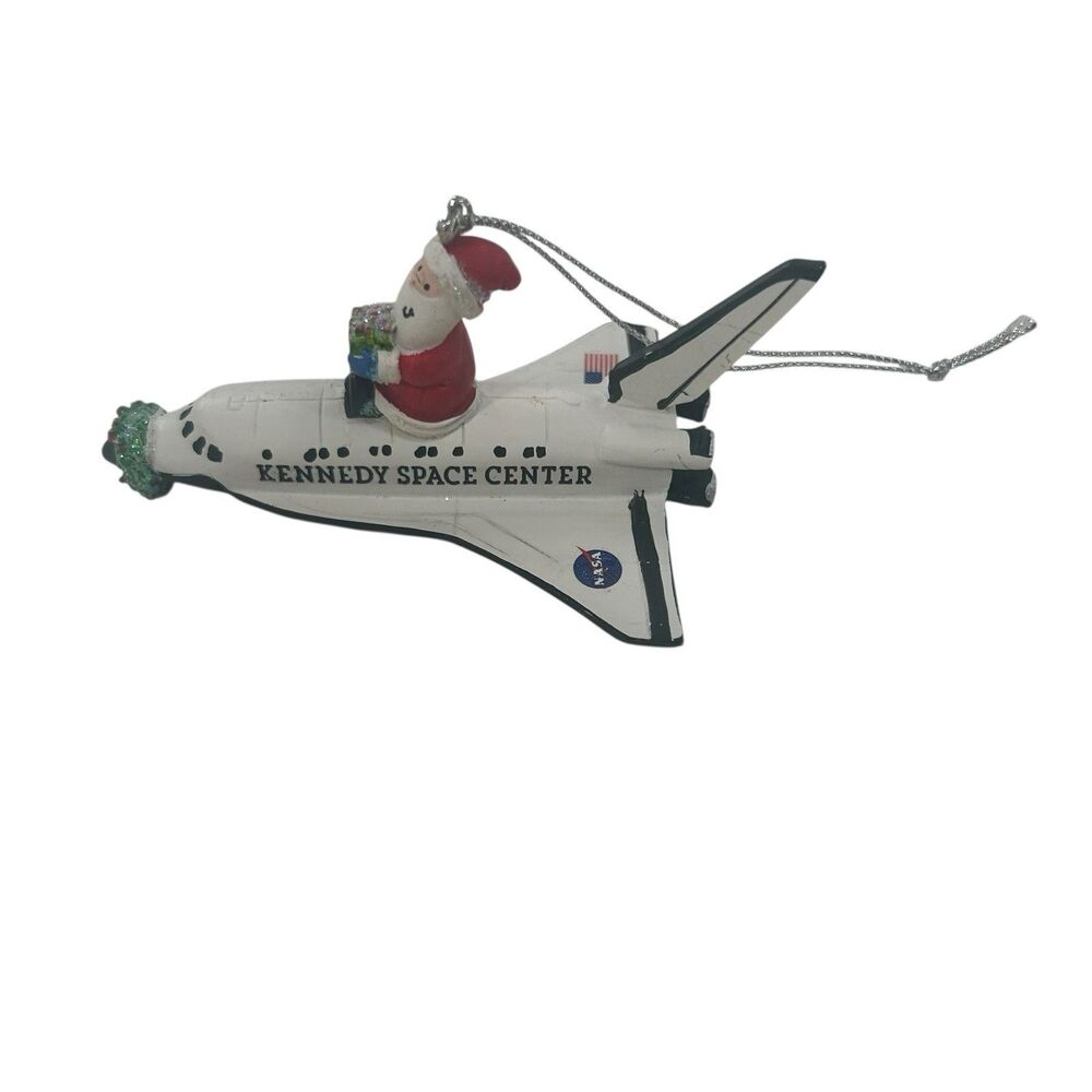 Johnson Space Center NASA Santa Claus on Space Shuttle Christmas Cape Shore HTF
